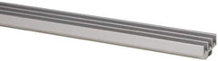 80/20 Inc. - 1 Panel, 0 to 48" Wide Door, Clear Anodized Aluminum Door Slide Track - 0.275" Door Thickness - All Tool & Supply