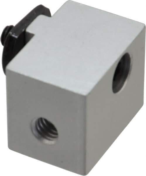 80/20 Inc. - 1" Wide, 0.88" High, Open Shelving Panel Mount Block - Aluminum, 1-1/4" Deep, Use with Series 15 - All Tool & Supply