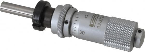 SPI - 1/2 Inch, 0.51 Inch Thimble, 0.2 Inch Spindle Diameter x Mechanical Micrometer Head - All Tool & Supply