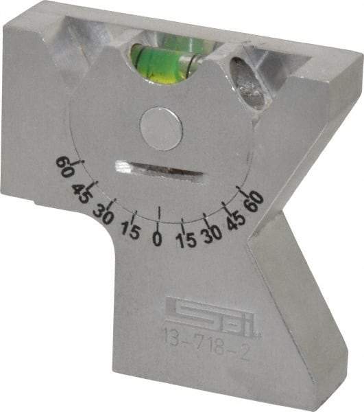 SPI - Machine Set-Up Gage Levels Minimum Adjustable Angle: 0.00 Maximum Adjustable Angle: 360.00 - All Tool & Supply