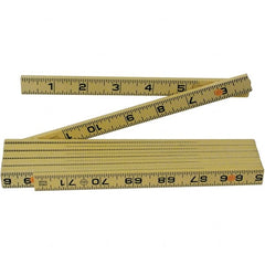 Wiha - Folding Rules Overall Length (Feet): 6.00 Graduation (Inch): 1/16 - All Tool & Supply