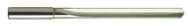 8.5mm Dia. - Carbide Straight Flute 7xD Drill-120° Point-Coolant-Bright - All Tool & Supply