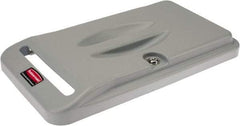 Rubbermaid - Confidential Document Container Lid for Use with Rectangular Container - Plastic - All Tool & Supply