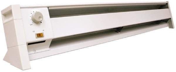 Marley - 45" Long, 120 Volt, 500/100/1500 Watt, 3410/5120 BTU, Electric Baseboard Heater - All Tool & Supply