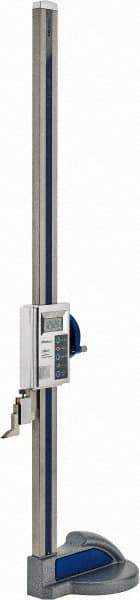 Mitutoyo - 24" Electronic Height Gage - 0.0005" Resolution, Accurate to 0.002", LCD Display, SPC Data Output - All Tool & Supply