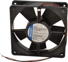 EBM Papst - 12 Volts, DC, 100 CFM, Square Tube Axial Fan - 0.42 Amp Rating, 119mm High x 119mm Wide x 1.26" Deep - All Tool & Supply