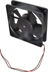 EBM Papst - 24 Volts, DC, 100 CFM, Square Tube Axial Fan - 0.21 Amp Rating, 119mm High x 119mm Wide x 1.26" Deep - All Tool & Supply