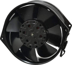 EBM Papst - 115 Volts, AC, 233 CFM, Round Tube Axial Fan - 0.36 Amp Rating, 5.91" High x 5.91" Wide x 2.17" Deep - All Tool & Supply