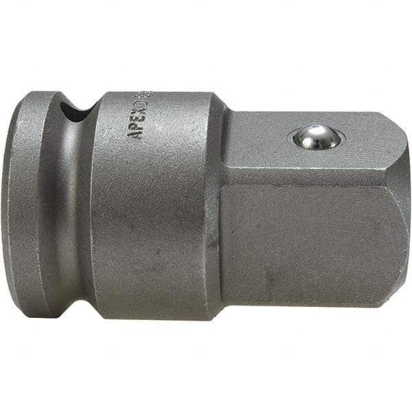 Apex - 1" Square Size Square to Square Adapter - 3/4" Square Female Drive, 2-9/16" OAL - All Tool & Supply