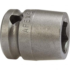 Apex - Impact Sockets Drive Size (Inch): 3/8 Size (Inch): 7/16 - All Tool & Supply