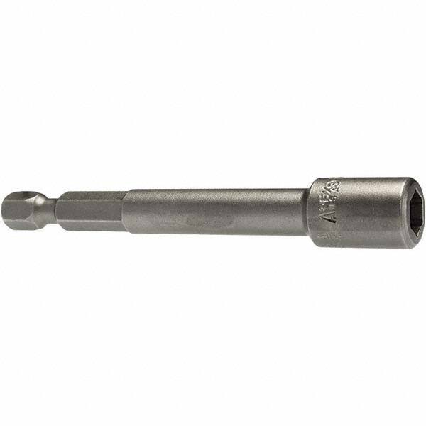 Apex - 1/4" Magnetic Nutsetter - 1/4" Hex Drive, 3" OAL - All Tool & Supply