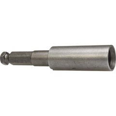 Apex - Power & Impact Screwdriver Bits & Holders; Bit Type: Slotted ; Hex Size (Inch): 7/16 ; Overall Length Range: 3" - Exact Industrial Supply