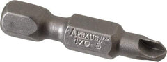 Apex - #5 Torq-Set Bit - 1/4" Hex Drive, 1-1/4" OAL - All Tool & Supply