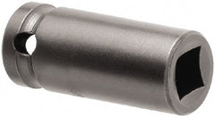 Impact Socket: 0.438″ Socket, Square Drive 6-Point, 2″ OAL