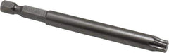 Apex - T40 Torx Bit - 1/4" Hex Drive, 3-1/2" OAL - All Tool & Supply