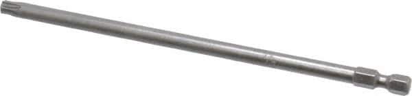 Apex - T30 Torx Bit - 1/4" Hex Drive, 6" OAL - All Tool & Supply