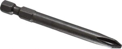 Apex - PZ.2 Posidriv Screwdriver Bit - 1/4" Hex Drive, 2-3/4" OAL - All Tool & Supply