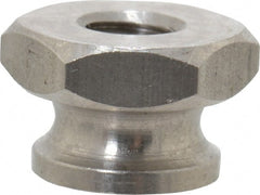 Electro Hardware - 1/4-20" UNC Thread, Uncoated, Grade 303 Stainless Steel Hex Thumb Nut - All Tool & Supply