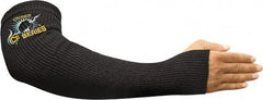 Steiner - Size Universal, Black Carbon Fiber Knit Welding Sleeve - 18" Long Sleeve, Made with Thumb Hole - All Tool & Supply