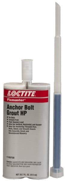 Loctite - 20.7 fl oz Epoxy Anchoring Adhesive - 20 min Working Time, 29 CFR 1910.1200 - All Tool & Supply