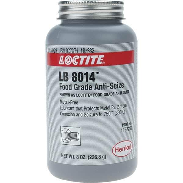 Loctite - 8 oz Brush Top General Purpose Anti-Seize Lubricant - Metal Free, 750°F - All Tool & Supply