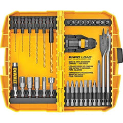 DeWALT - 32 Piece, Screwdriver Bit Set - #1, #2, 1/4" Drive - All Tool & Supply