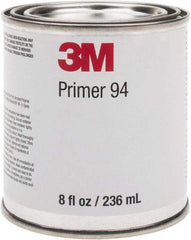 3M - 236.5 mL, Light Yellow Adhesive Primer - For Use with 3M Tapes - All Tool & Supply