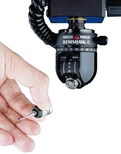 Renishaw - 2 Piece, 0.35 micro m Accuracy, Standard Force CMM Probe and Stylus Module - Includes Standard Force Module for MH 20I Probe Head - All Tool & Supply