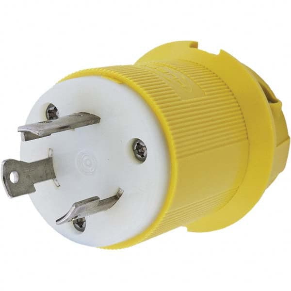 Hubbell Wiring Device-Kellems - 250V 30A NEMA L6-30P Marine Twist Lock Plug - All Tool & Supply