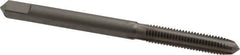 Irwin Hanson - #10-32 UNF 2B 4 Flute Bright Finish Carbon Steel Straight Flute Standard Hand Tap - Plug, Right Hand Thread, 2-3/8" OAL, 7/8" Thread Length, Oversize - All Tool & Supply