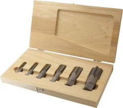 Irwin - 1 - 11-1/2 NPT, 4 & 5 Flute, Bottoming, Plug & Taper, Bright Finish, Carbon Steel Tap Set - Right Hand Cut - All Tool & Supply