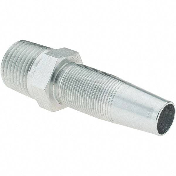 Eaton - 1/2-14 NPT, Reusable Hose Male Fitting - 1/2" Hose ID - All Tool & Supply