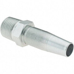 Eaton - 1/2-14 NPT, Reusable Hose Male Fitting - 1/2" Hose ID - All Tool & Supply