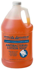 PRO-SOURCE - 1 Gal Bottle Liquid Soap - Antibacterial, Amber, Citrus Spice Scent - All Tool & Supply