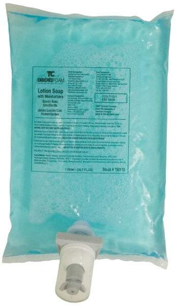 Technical Concepts - 1,100 mL Dispenser Refill Foam Soap - Hand Soap, Rich Teal, Citrus Scent - All Tool & Supply