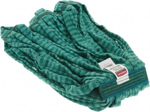 Rubbermaid - Green Head Band, Large Microfiber Mop Pad - All Tool & Supply