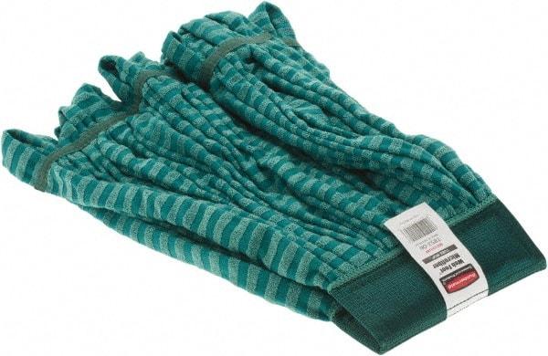 Rubbermaid - Green Head Band, Medium Microfiber Mop Pad - All Tool & Supply