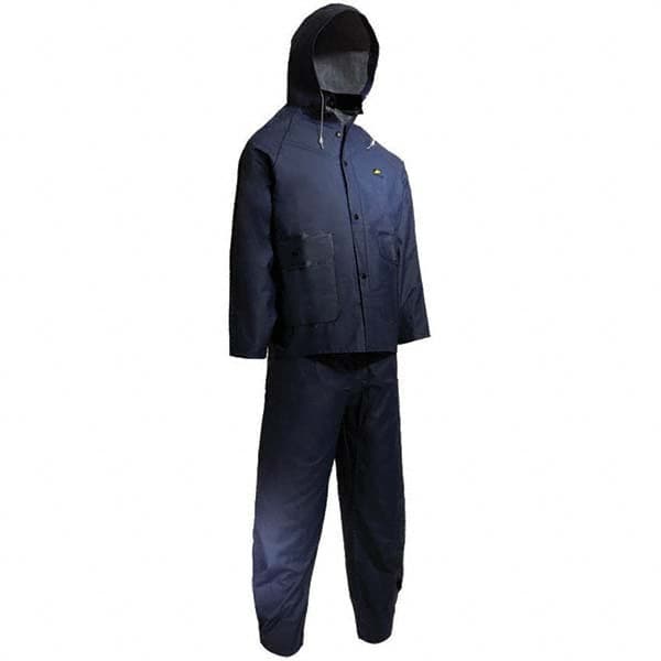 OnGuard - Size L Blue Rain Three Piece Suit - All Tool & Supply