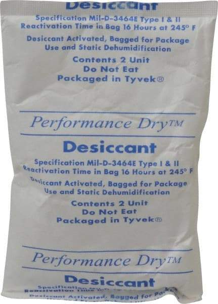 Made in USA - 2 Ounce Desiccant Packet - Silica Gel - All Tool & Supply