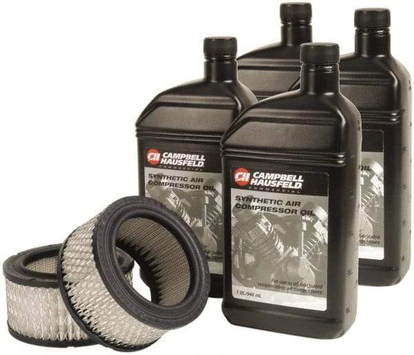 Campbell Hausfeld - 6 Piece Air Compressor Maintenance Kit - For Use with 10 HP Air Compressors - All Tool & Supply