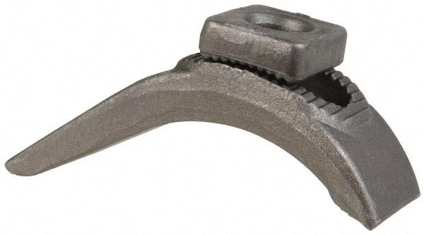 Gibraltar - 5/8" Stud, Carbon Steel, Plain Strap Clamp - 5-1/16" OAL x 1-5/8" Wide x 2-1/4" High, Plain Nose - All Tool & Supply