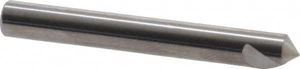 Hertel - 3/16" Head Diam, 3/16" Shank Diam, 1 Flute 100° Solid Carbide Countersink - All Tool & Supply