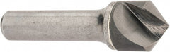 Hertel - 3/4" Head Diam, 1/2" Shank Diam, 1 Flute 100° Solid Carbide Countersink - All Tool & Supply