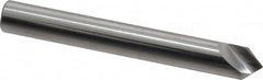 Hertel - 1/4" Head Diam, 1/4" Shank Diam, 1 Flute 82° Solid Carbide Countersink - All Tool & Supply