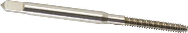 Hertel - #4-40 UNC H3 Thread Limit Bottoming Thread Forming Tap - High Speed Steel, 1-7/8" OAL - All Tool & Supply