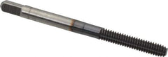 Hertel - #8-32 UNC H3 Thread Limit Bottoming Thread Forming Tap - High Speed Steel, TiCN Finish, 2-1/8" OAL - All Tool & Supply