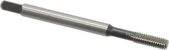 Hertel - M4x0.70 Metric Coarse D6 Thread Limit Bottoming Thread Forming Tap - High Speed Steel, 2-1/8" OAL - All Tool & Supply