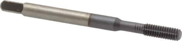 Hertel - M4x0.70 Metric Coarse D6 Thread Limit Bottoming Thread Forming Tap - High Speed Steel, TiCN Finish, 2-1/8" OAL - All Tool & Supply