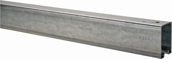 National Mfg. - 6 Ft Long, 450 Lb Capacity, Straight Boxrail - Galvanized, Series 5116 - All Tool & Supply