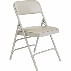 National Public Seating - Folding Chairs Pad Type: Folding Chair w/Vinyl Padded Seat Material: Vinyl; Steel - All Tool & Supply